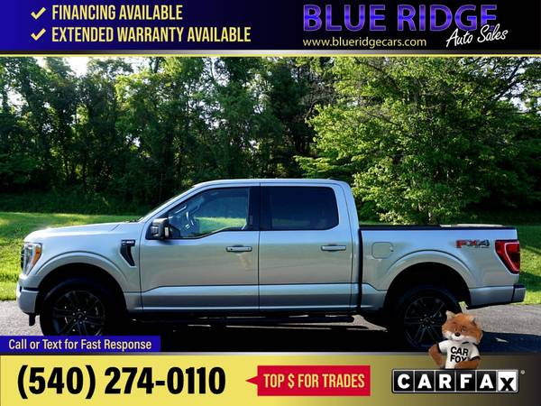 2022 Ford F150 F 150 F-150 XLTSuperCrew 55 ft Box FOR ONLY - $59,995 (Blue Ridge Blvd Roanoke, VA 24012)