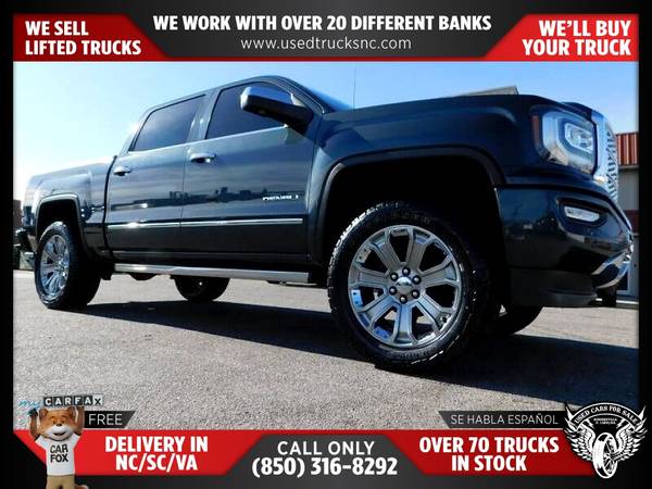 - 2017 GMC Sierra 1500 Denali 4x4Crew Cab 58 ft SB FOR ONLY (Used Cars For Sale)