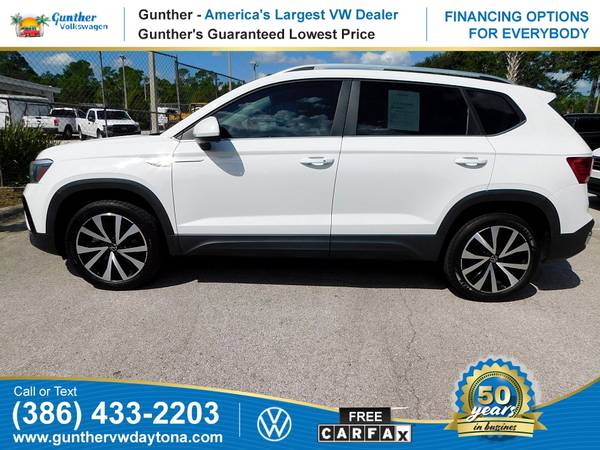 $25,495 - 2022 Volkswagen Taos SE - $395 (Per Month O.A.C.)