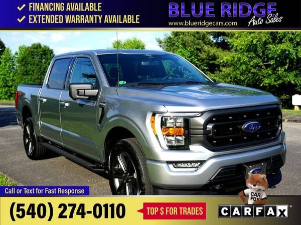 2022 Ford F150 F 150 F-150 XLTSuperCrew 55 ft Box FOR ONLY - $59,995 (Blue Ridge Blvd Roanoke, VA 24012)