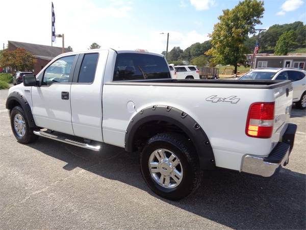 2007 Ford F-150 Supercab 4WD 5.4L V8 XLT *White* - $9,995 (Franklin, North Carolina)