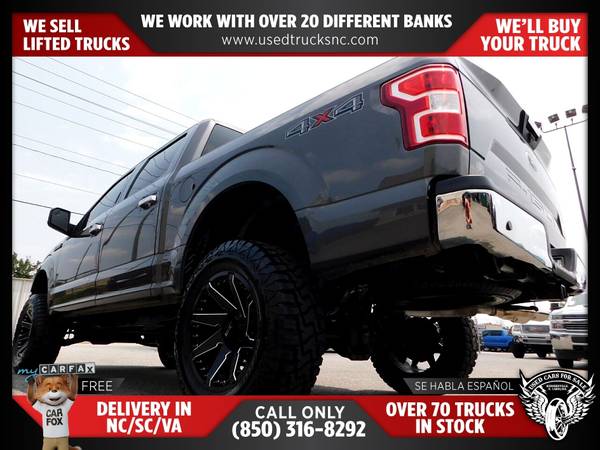 $411/mo - 2019 Ford F-150 XLT 4x4SuperCrew 55 ft SB FOR ONLY - $414 (Used Cars For Sale)