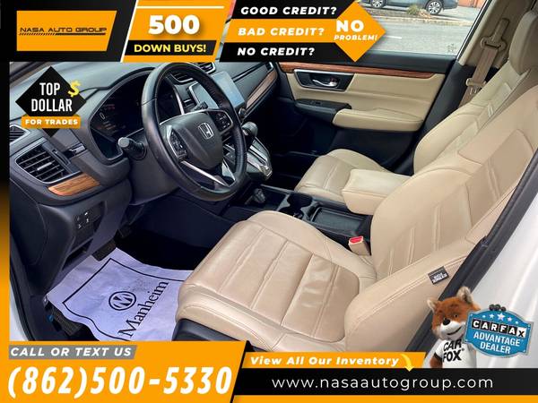 2018 Honda CRV CR V CR-V EX L AWDSUV - $669 (Nasa Auto Group)