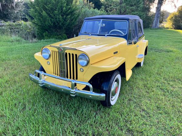 1949 Willys Overland Jeepster Concours Restoration - $49,500 (East Palatka)