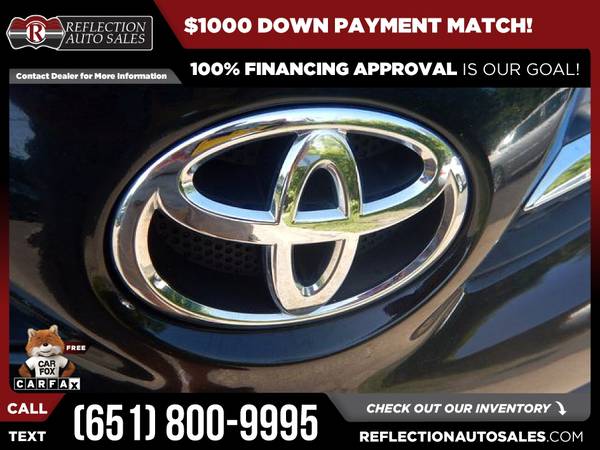 2015 Toyota RAV4 RAV 4 RAV-4 XLE FOR ONLY - $344 (REFLECTION AUTO SALES)