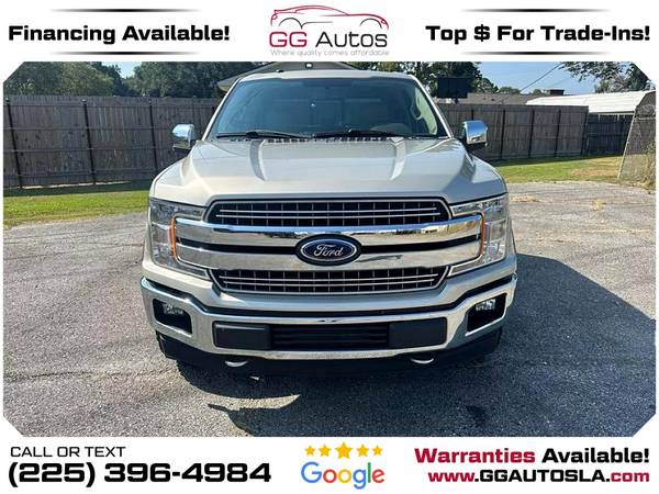 2018 Ford F150 F 150 F-150 SuperCrew Cab Lariat Pickup 4D 6 12 ft - $26,500 (8700 Florida Blvd, Baton Rouge, LA 70815)