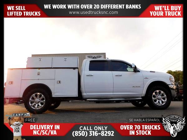 $766/mo - 2021 Ram 3500 Laramie 4x4Crew Cab 8 ft LB SRW Pickup FOR ONL - $804 (Used Cars For Sale)