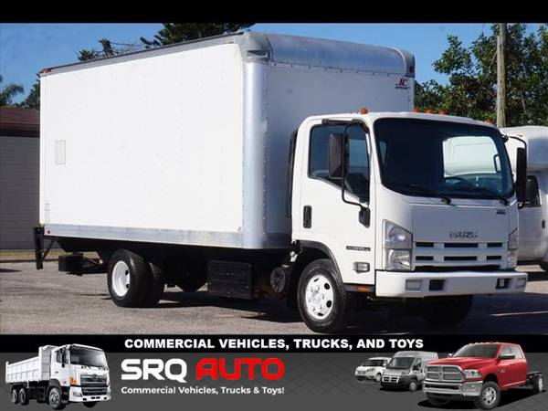 2013 *Isuzu* *NPR *16' Box Truck w/Liftgate* White - $33,997 (SRQ AUTO LLC)