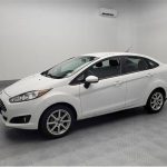 2019 Ford Fiesta SE - sedan (Ford Fiesta White)