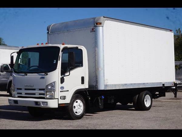 2013 *Isuzu* *NPR *16' Box Truck w/Liftgate* White - $33,997 (SRQ AUTO LLC)