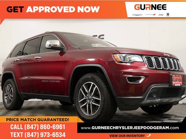 $336/mo - 2021 Jeep Grand Cherokee Limited - $367 (No Credit - Bad Credit = NO PROBLEM)