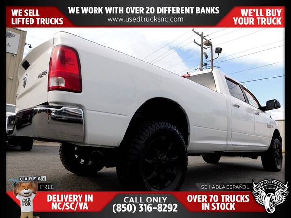 $490/mo - 2015 Ram 3500 Lone Star 4x4Crew Cab 8 ft LB SRW Pickup FOR O - $490 (Used Cars For Sale)