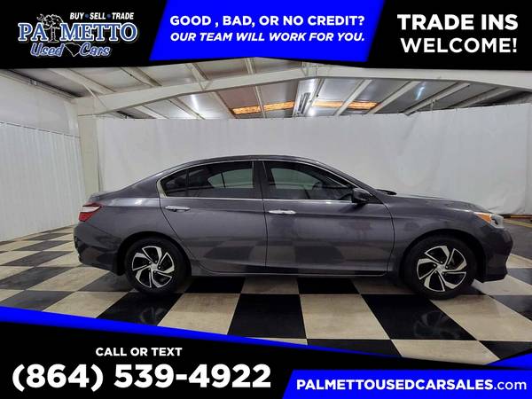 2017 Honda Accord LXSedan CVT PRICED TO SELL! - $17,999 (Palmetto Used Cars)