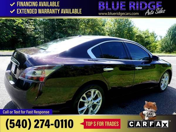 2012 Nissan Maxima SV FOR ONLY - $9,995 (Blue Ridge Blvd Roanoke, VA 24012)