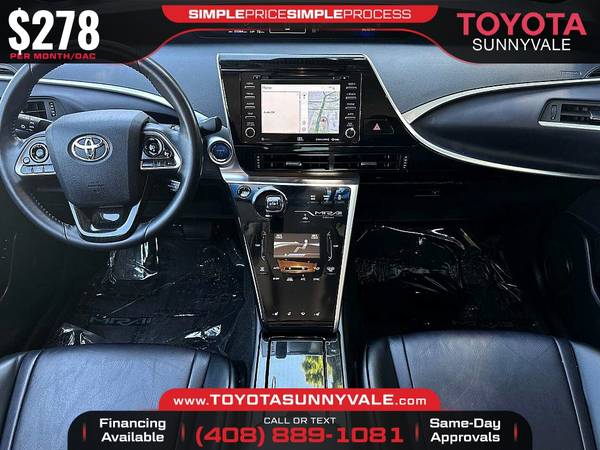 $278/mo - 2020 Toyota Mirai Base - $19,094 (Toyota Sunnyvale)