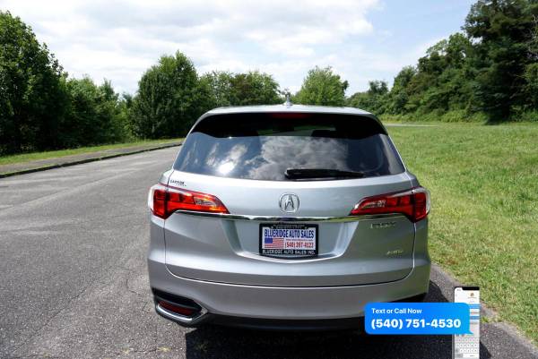 2017 Acura RDX AWD - ALL CREDIT WELCOME! - $19,995 (+ Blue Ridge Auto Sales Inc)