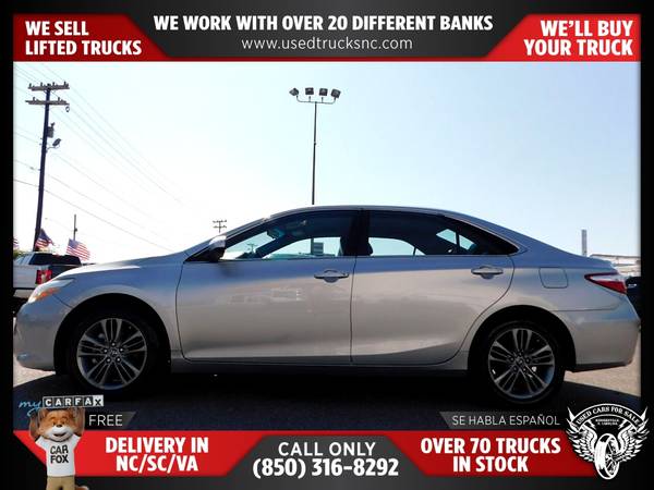 $213/mo - 2017 Toyota Camry SESedan FOR ONLY - $213 (Used Cars For Sale)