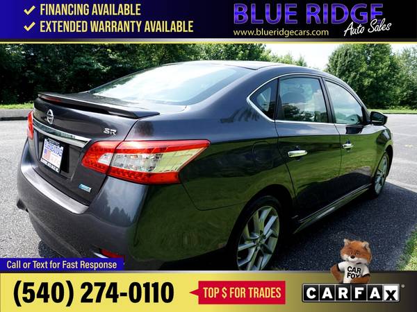 2013 Nissan Sentra Sdn I4 CVT SR FOR ONLY - $7,995 (Blue Ridge Blvd Roanoke, VA 24012)