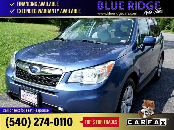 2015 Subaru Forester CVT 25i Premium PZEV FOR ONLY - $7,995 (Blue Ridge Blvd Roanoke, VA 24012)