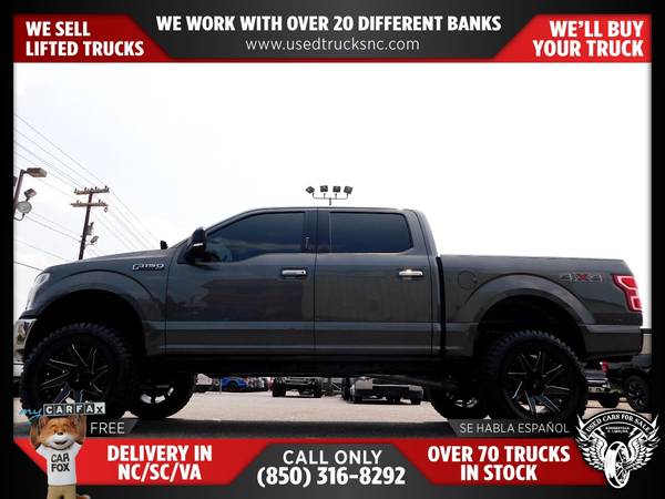 $411/mo - 2019 Ford F-150 XLT 4x4SuperCrew 55 ft SB FOR ONLY - $414 (Used Cars For Sale)