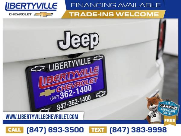 $336/mo - 2020 Jeep Renegade Latitude (No Credit - Bad Credit = NO PROBLEM)