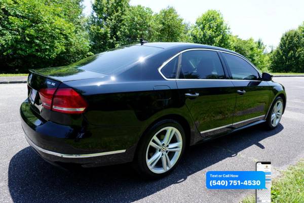 2014 Volkswagen Passat 4dr Sdn 2.0L DSG TDI SE w/Sunroof  Nav - ALL CREDIT - $9,995 (+ Blue Ridge Auto Sales Inc)