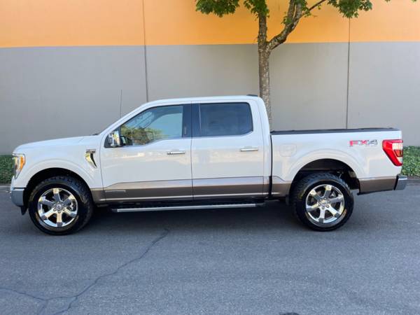 2021 FORD F 150 F-150 F150 KING RANCH 4WD POWERBOOST ELECTRIC TRUCK/CLEAN CA - $51,995