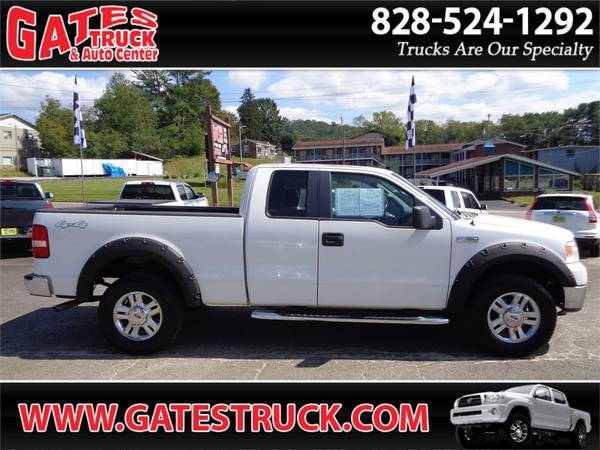 2007 Ford F-150 Supercab 4WD 5.4L V8 XLT *White* - $9,995 (Franklin, North Carolina)