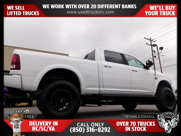 $589/mo - 2016 Ram 2500 Laramie 4x4Crew Cab 63 ft SB Pickup FOR ONLY - $589 (Used Cars For Sale)