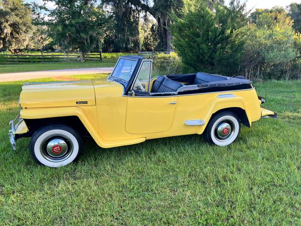 1949 Willys Overland Jeepster Concours Restoration - $49,500 (East Palatka)