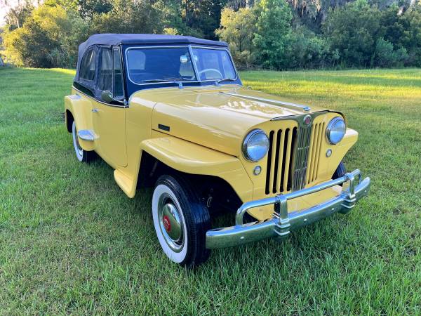 1949 Willys Overland Jeepster Concours Restoration - $49,500 (East Palatka)