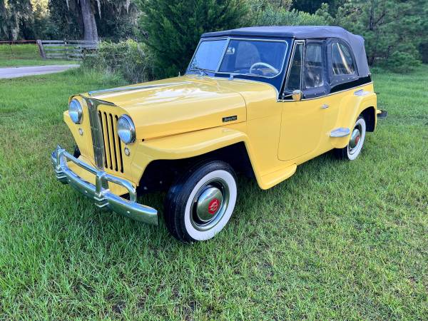 1949 Willys Overland Jeepster Concours Restoration - $49,500 (East Palatka)