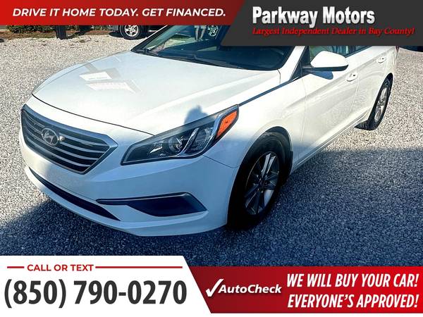 $285/mo - 2016 Hyundai Sonata SE PRICED TO SELL! - $18,991 (4136 E 15th St Panama City, FL 32404)