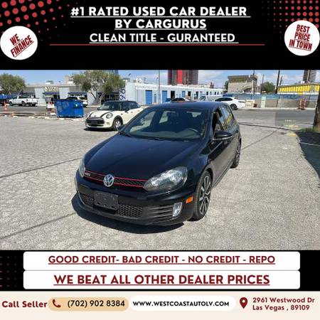 2014 Volkswagen GTI Driver's Edition Hatchback Sedan 4D - Clean Title - $9999.00