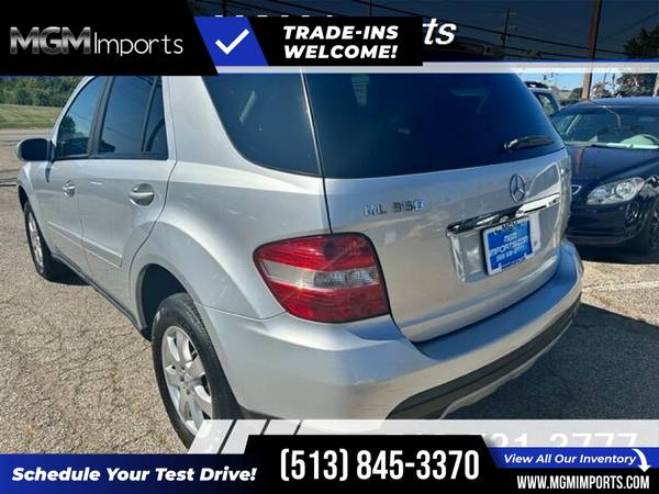 2007 Mercedes-Benz MClass M Class M-Class ML 350 FOR ONLY $184/mo! - $8,995 (MGM Imports)