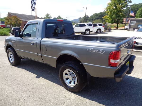 2007 Ford Ranger Regular Cab 4WD V6 XLT *Gray* - $8,495 (Franklin, North Carolina)