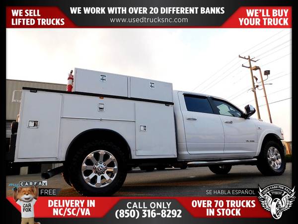 $766/mo - 2021 Ram 3500 Laramie 4x4Crew Cab 8 ft LB SRW Pickup FOR ONL - $804 (Used Cars For Sale)