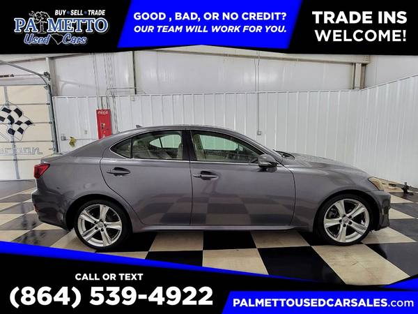 2012 Lexus IS 250 BaseSedan 6A 6 A 6-A PRICED TO SELL! (Palmetto Used Cars)