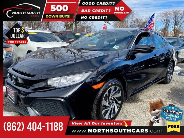 2018 Honda Civic LXHatchback 6M 6 M 6-M - $500 (The price in this ad is the downpayment)