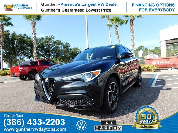 $19,995 - 2018 Alfa Romeo Stelvio Sport - $310 (Per Month O.A.C.)