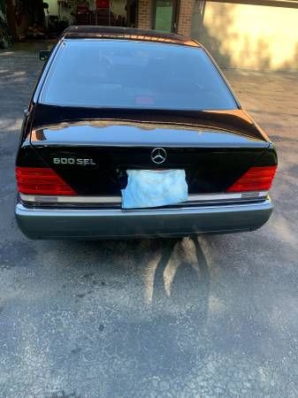 1992 MERCEDES BENZ 600SEL V12 - $11,500