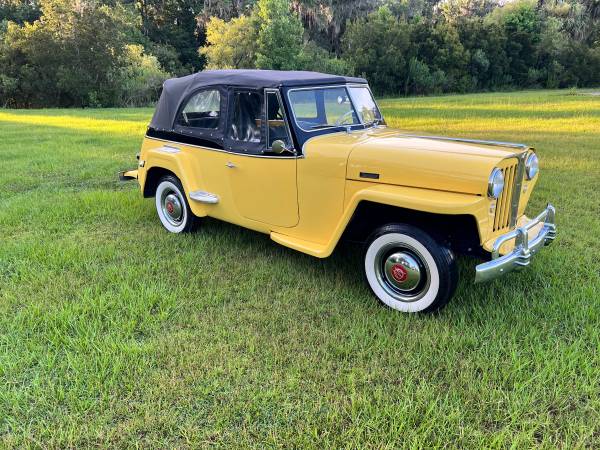 1949 Willys Overland Jeepster Concours Restoration - $49,500 (East Palatka)