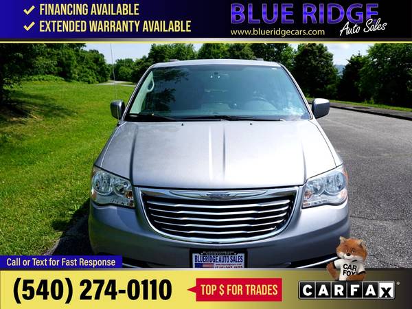 2014 Chrysler Town Country Town  Country Wgn Touring FOR ONLY - $14,995 (Blue Ridge Blvd Roanoke, VA 24012)