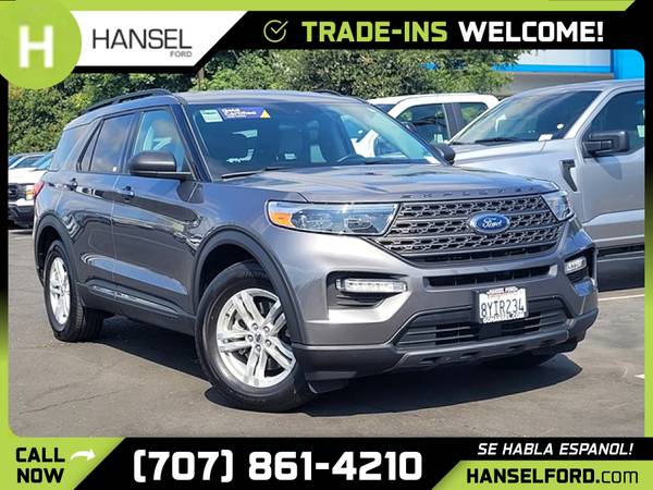 2021 Ford Explorer XLT FOR ONLY $596/mo! - $614 (Call for Price)