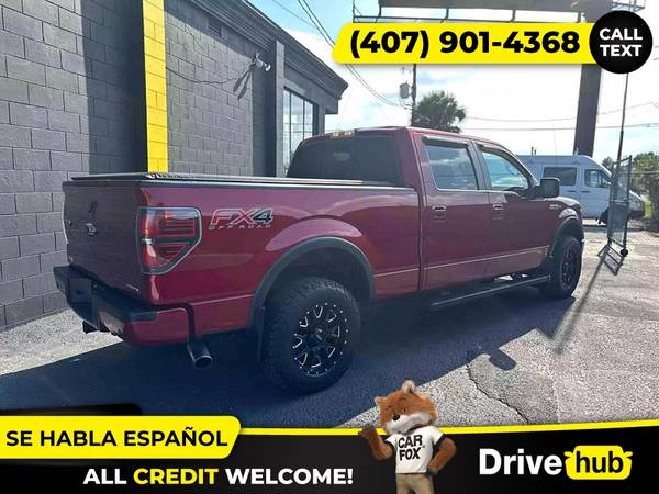 $317/mo - 2013 Ford F150 F 150 F-150 SuperCrew Cab FX4 FX 4 FX-4 Picku - $20,497 (Drive hub)