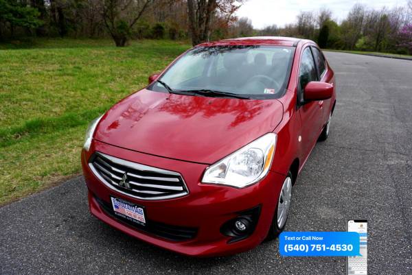 2017 Mitsubishi Mirage G4 ES CVT - ALL CREDIT WELCOME! - $9,995 (+ Blue Ridge Auto Sales Inc)