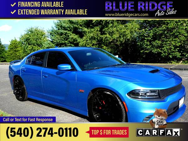 2018 Dodge Charger RT Scat Pack RWD FOR ONLY - $34,995 (Blue Ridge Blvd Roanoke, VA 24012)