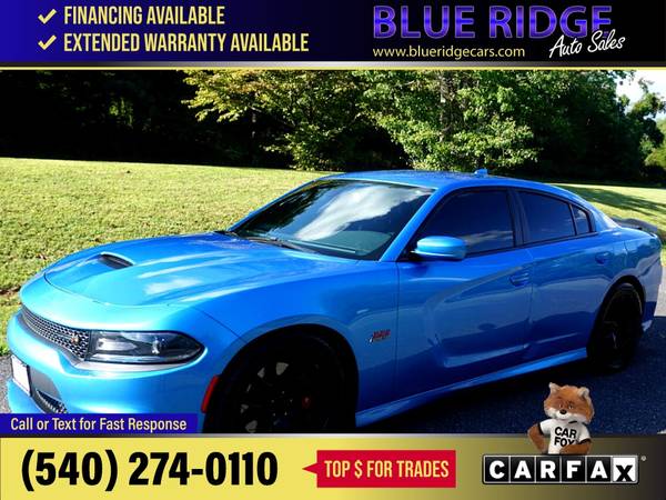 2018 Dodge Charger RT Scat Pack RWD FOR ONLY - $34,995 (Blue Ridge Blvd Roanoke, VA 24012)