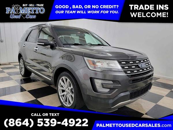 2016 Ford Explorer LimitedSUV PRICED TO SELL! - $18,999 (Palmetto Used Cars)