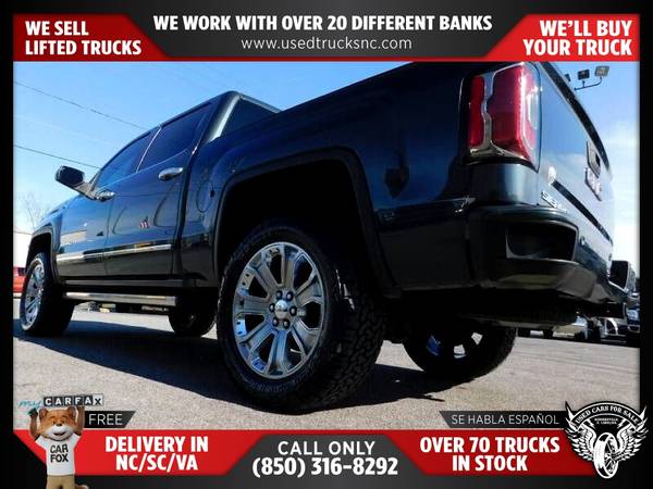 - 2017 GMC Sierra 1500 Denali 4x4Crew Cab 58 ft SB FOR ONLY (Used Cars For Sale)